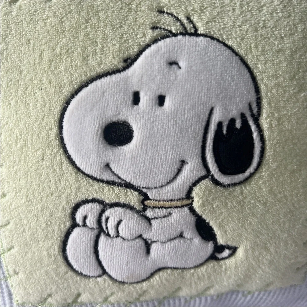 VTG Lambs & Ivy Little Snoopy Nursery Pillow - Pastel Kawaii Coquette - Picture 2 of 7